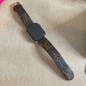 Louis Vuitton Apple Watch Series 6 band.